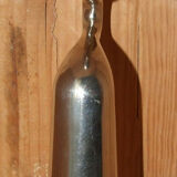Design polished aluminum candlesticks
