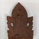 Masque de décoration asiatique en bois sculpté