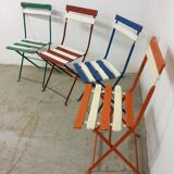 Bistro folding chairs garden