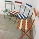 Bistro folding chairs garden