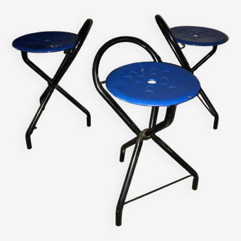 Trio of Design 80 folding stools