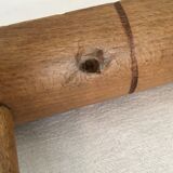 Patère wood 6 support