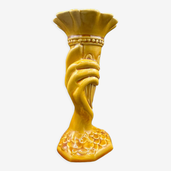 Vase main vintage