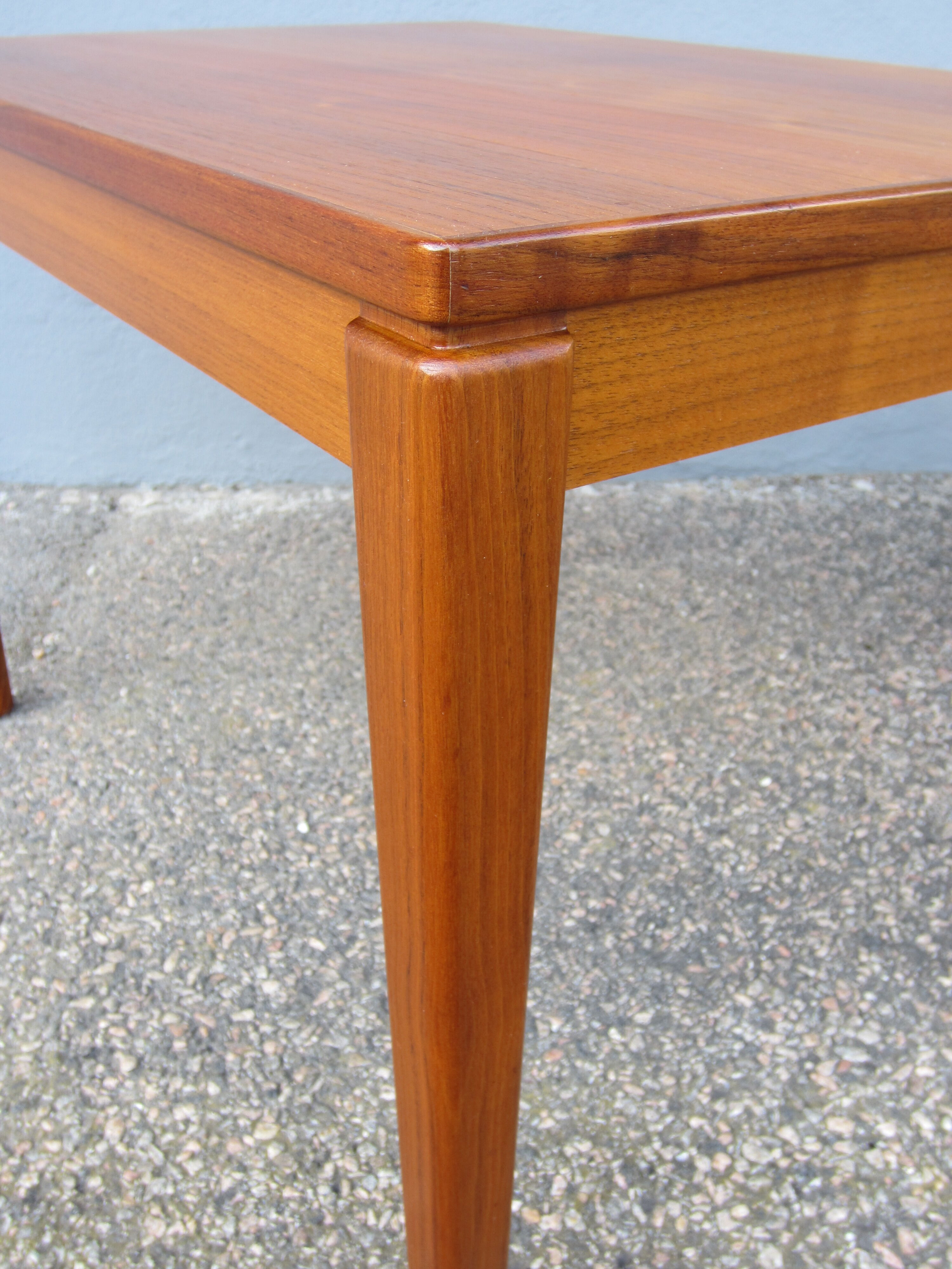 Scandinavian teak coffee table