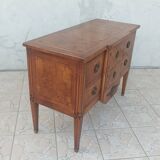 Louis XVI chest of drawers stamped in Faubourg Saint Antoine marquetry