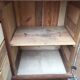 Vintage buffet René Gabriel in oak period reconstruction said of disaster victims