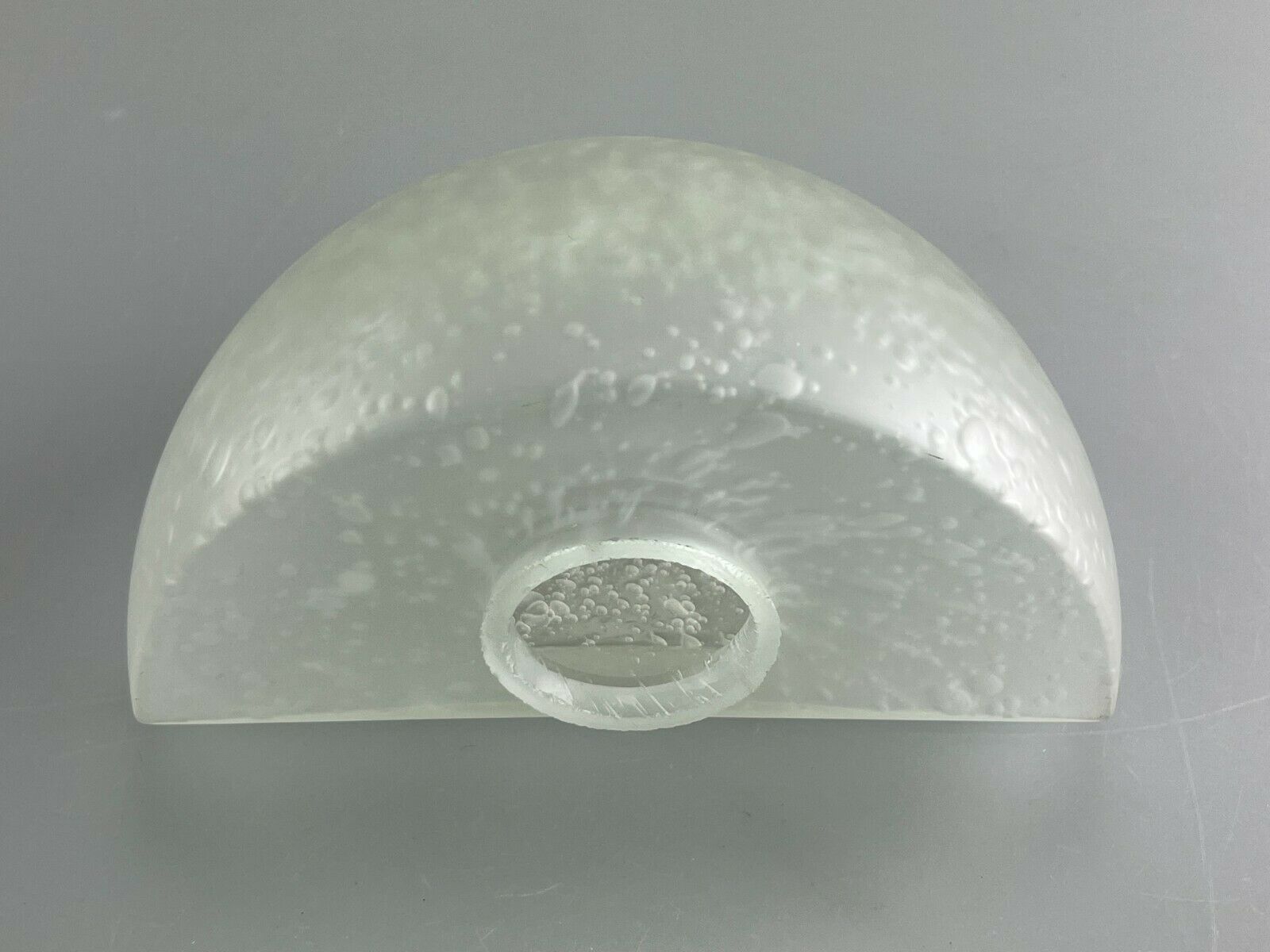 60's 70's Wall Light Sconce Lamp Wall Lamp Glass Plastic Space Age