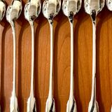 Christofle cluny 12 spoons 19.5 cm cocktail mazagran jam soda new condition