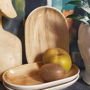 Trois raviers céramique au décor de coups de pinceaux vintages