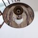 Antique mercury glass large pendant reflector lamp