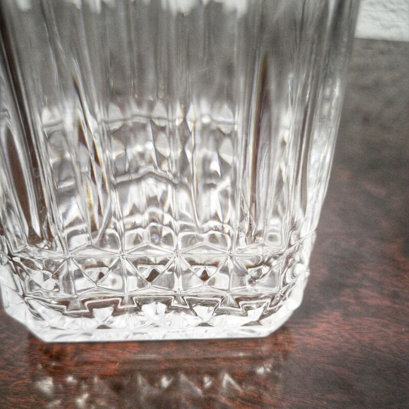 Crystal whiskey carafe