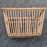 Vintage wicker basket