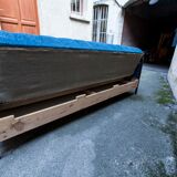 Sofa daybed 3 scandinavian blue