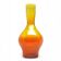 Bottle 'Bączek', mid-century modern, glass, designed by Z. Horbowy, Poland, 1970s