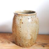 Vase en grès pyrité