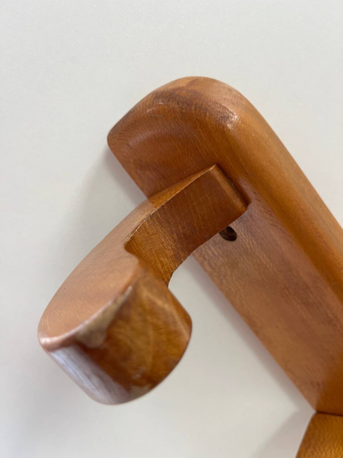 Wooden hook from the 60s