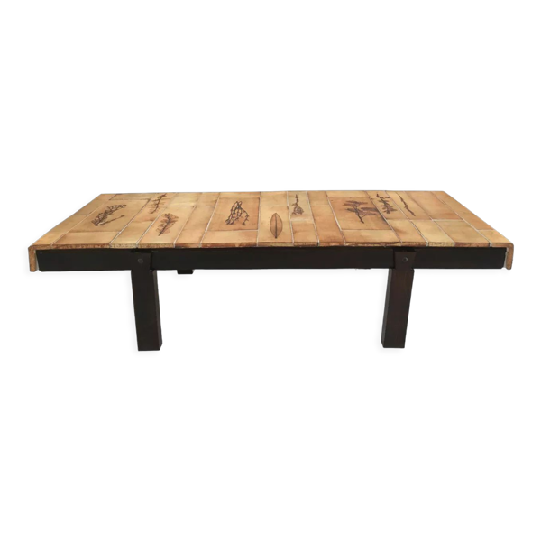 Table basse de Roger Capron