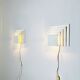 Geometric Square Layered Wall Lamps By Unknown Designer, The Netherlands 1960S
