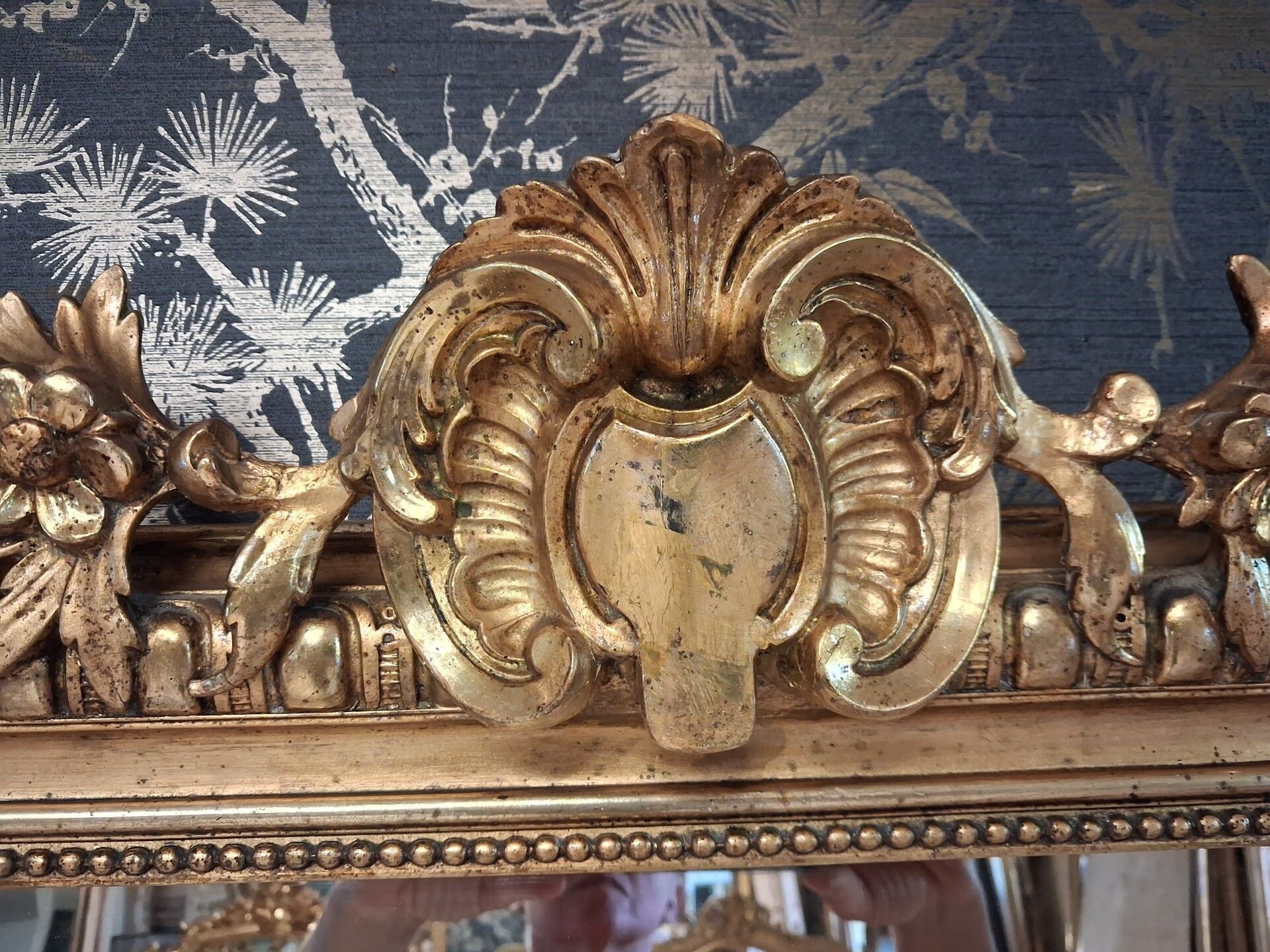 Mirror from the Louis Philippe era 157x98.