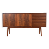 Mid-Century Walnut Sideboard by S. Albrecht, 1960s.