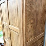 Raw wood wardrobe
