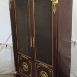Acajou Library of Cuba Scd Empire decorated with 50 gilded bronzes