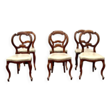 Mahogany dining chairs