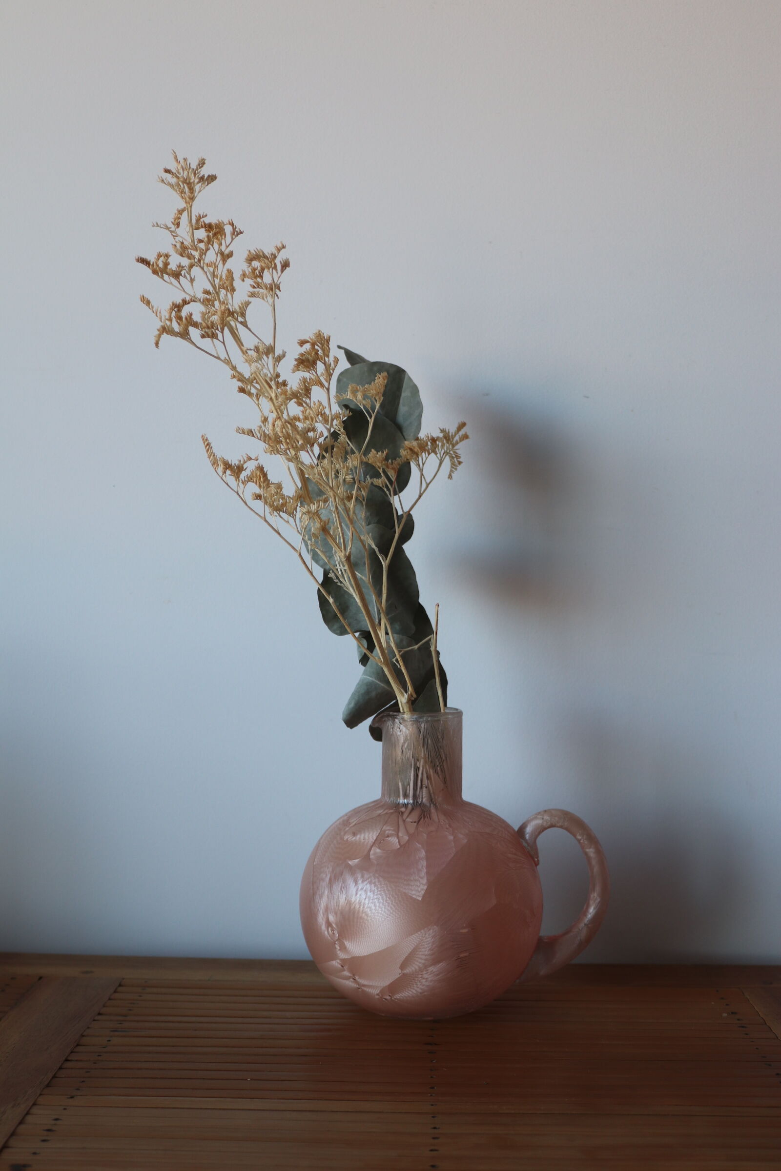 Pink decanter saint val