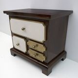 Pair of Luciano Frigerio Mid-Century Modern Italian Bedside Tables, 1960s