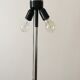 Dutch chrome and cast-iron tripod lamppost - 1960