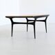 Alfred Hendrickx T4 dining table in beech Belform Belgium 1958