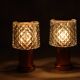 Pair of Table Lamps in Copper by Kamenicky Senov, Czechoslovakia