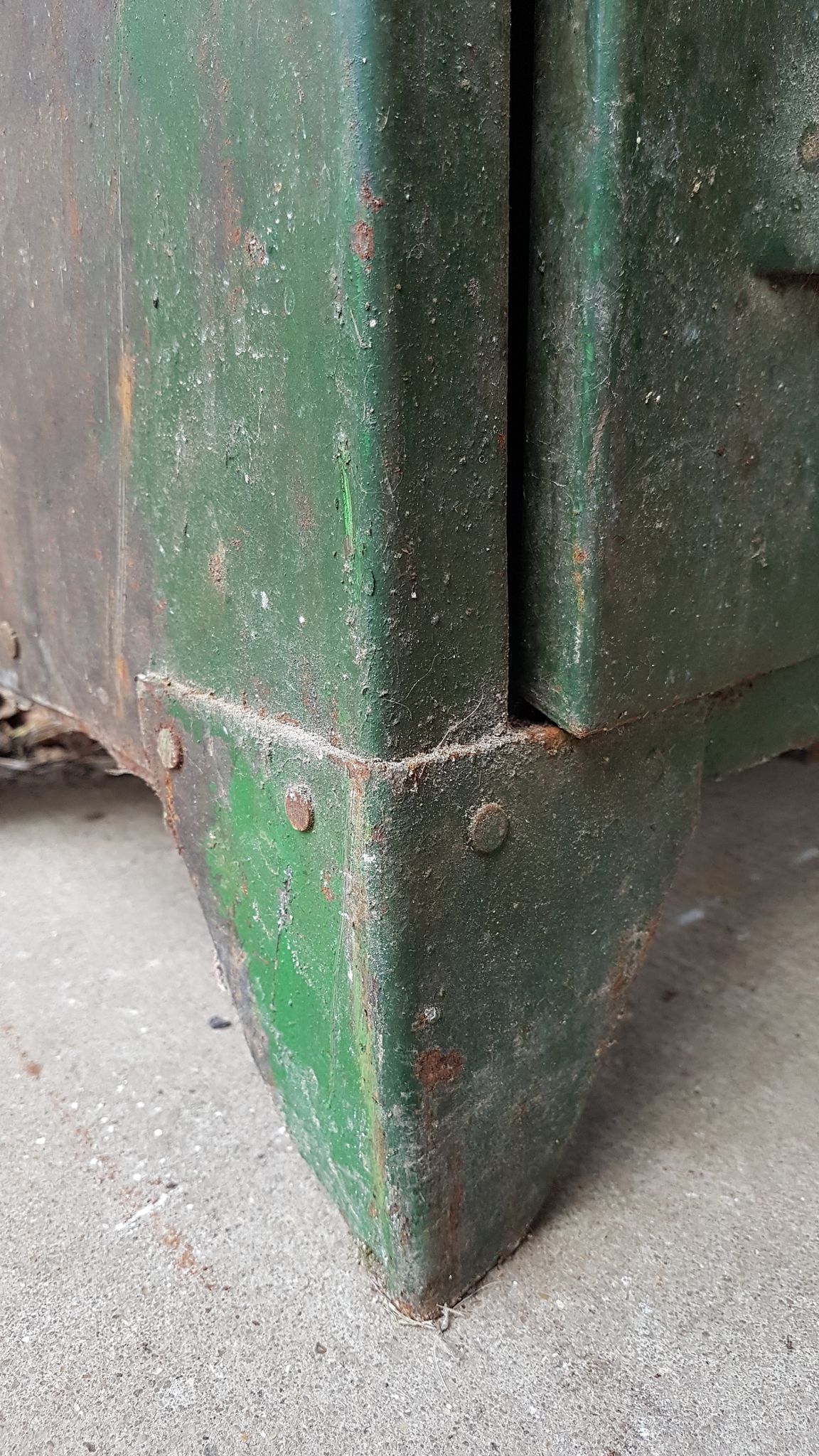 Metal cloakroom 5 lockers 1926 Aux Forges de Vulcain