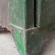 Metal cloakroom 5 lockers 1926 Aux Forges de Vulcain
