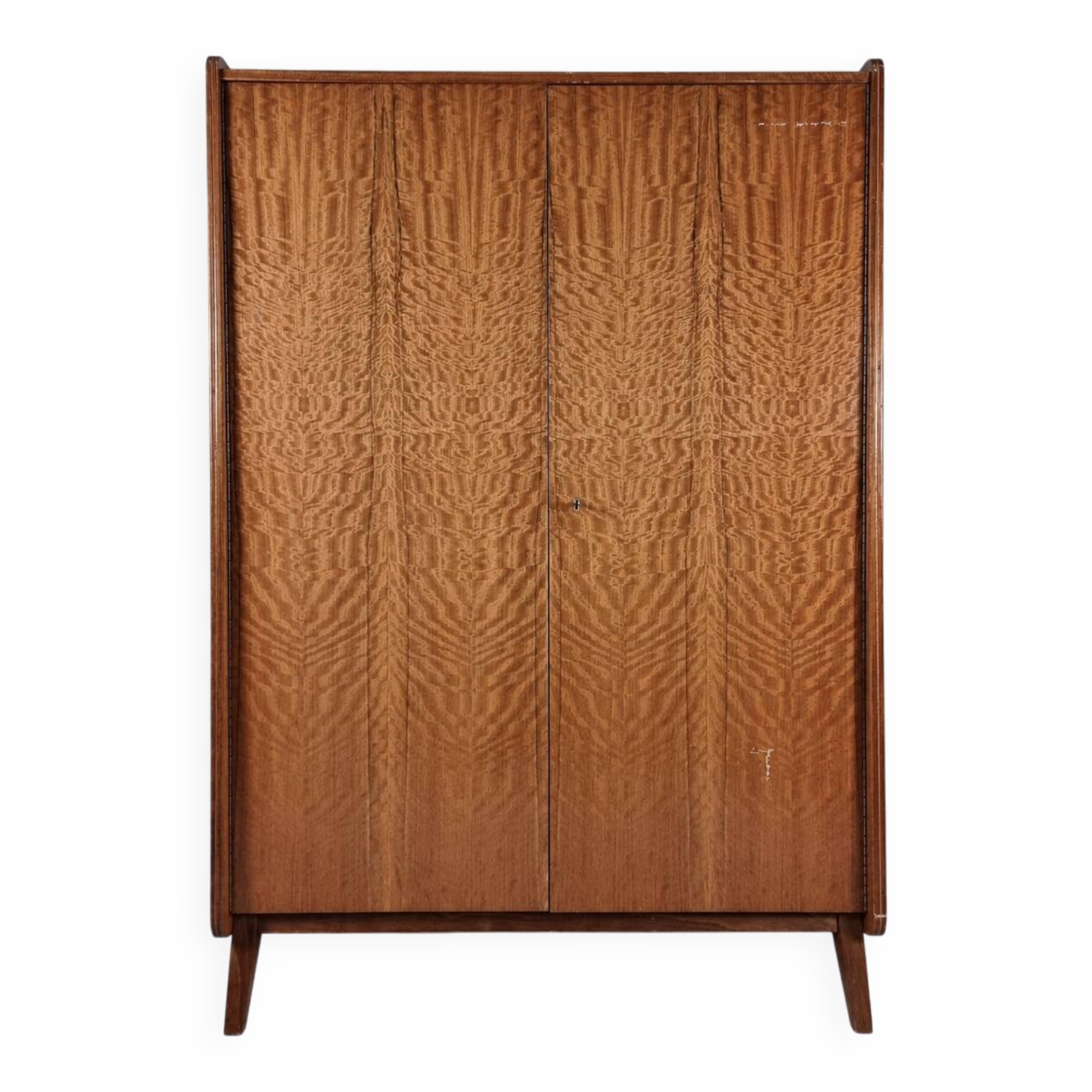 Vintage Wardrobe in Walnut by Tatra Nabytok, 1970s