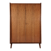 Vintage Wardrobe in Walnut by Tatra Nabytok, 1970s