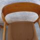 Pair of Baumann armchairs model sled