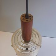 Vintage Scandinavian Pendant - in Perspex resin - 1950-60