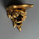 Petite console d’applique en bois sculpté et doré style Louis XV