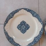 4 assiettes Vieux Rouen