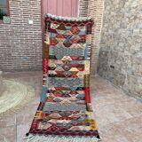 Contemporary Kilim Rug - Taznakht Kilim runner - runner - Unique runner rug - Berber rug