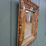 Antique beveled mirror