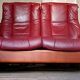 Windsor Ekornes Stressless leather lounge sofa. Norway around 1990.