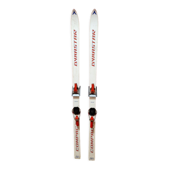 Pair of vintage skis