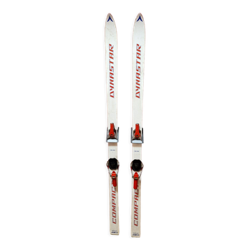 Vintage ski pair
