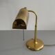 Brass table lamp by Florian Schulz, 1960s, Germany.