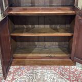 19th century Victorian 2-body bookcase in mahogany