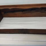 Antique Wall Shelf with Vintage Hooks