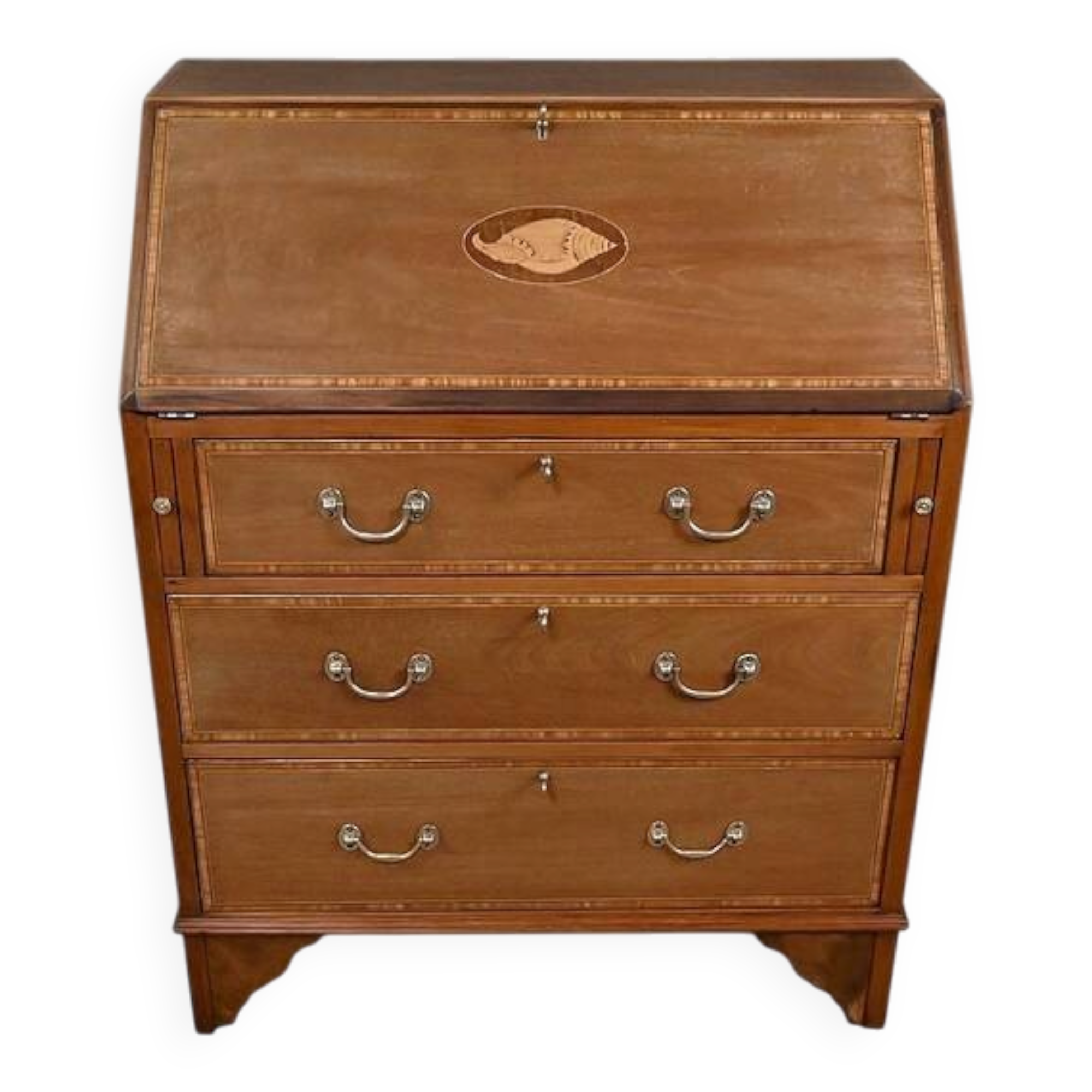English Scriban in Mahogany – Early 20th Century