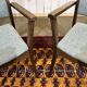 Pair of English teak armchairs from the 1970s.